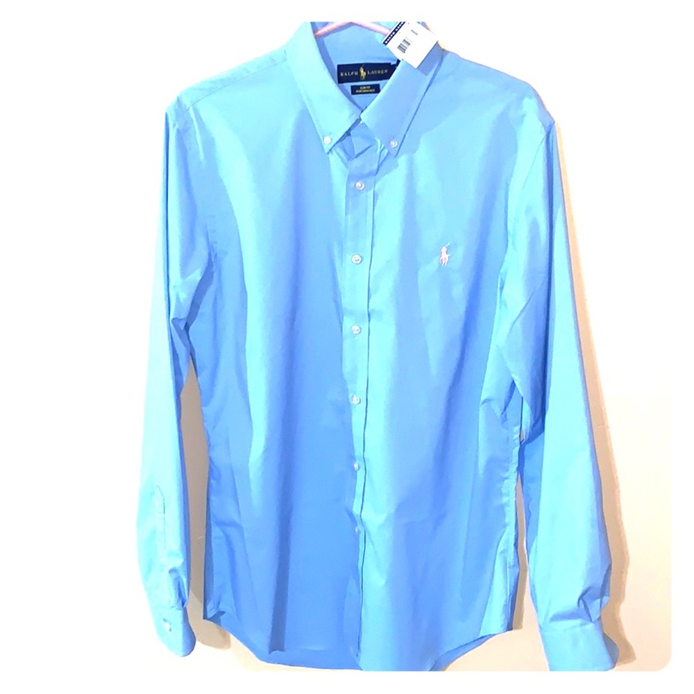 Ralph Lauren Slim Fit Performance Dress Shirt